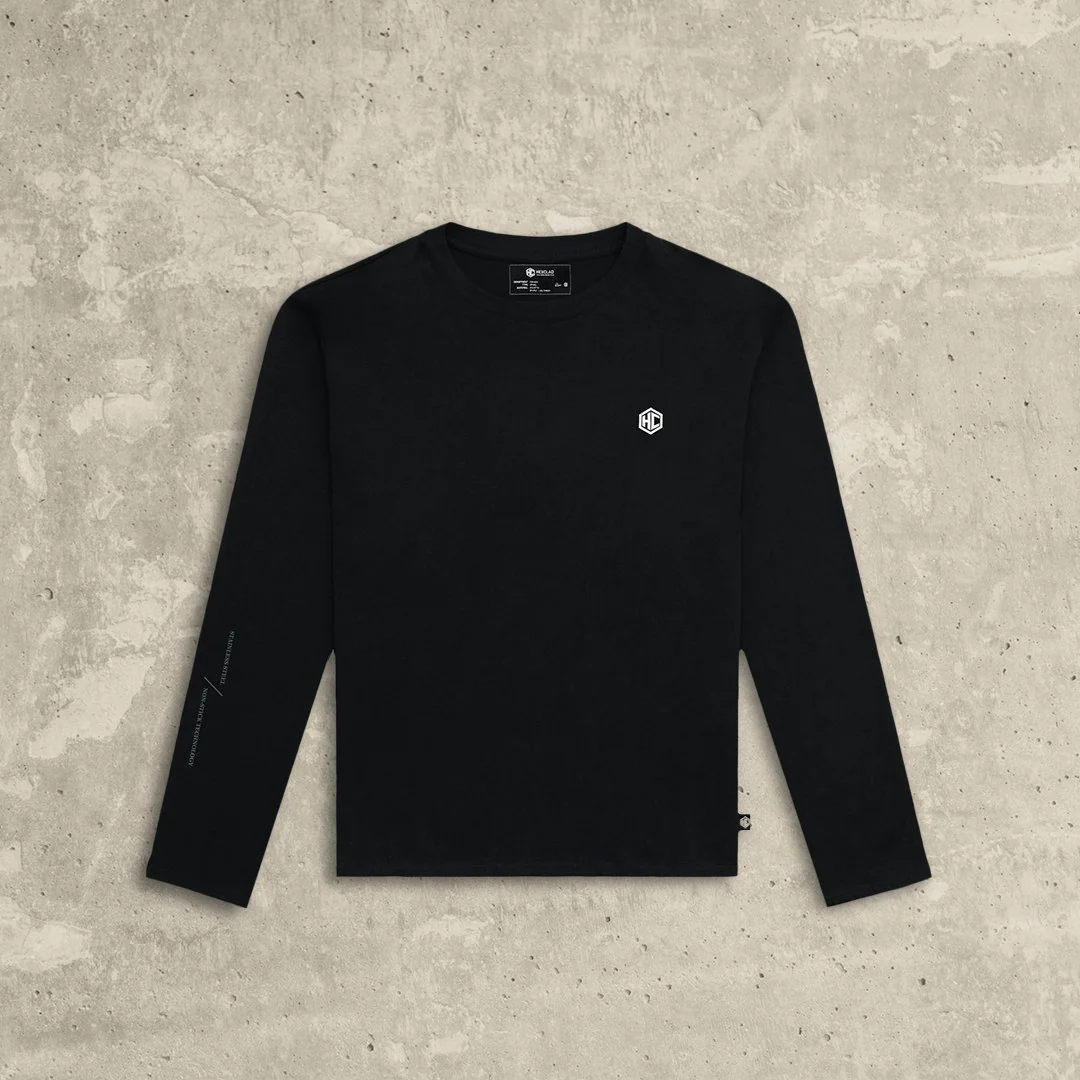 Classic Logo Badge Men's Long-Sleeve T-Shirt - Image 3