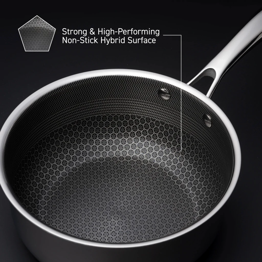 Hybrid Saucepan with Lid, 1-Qt - Image 6