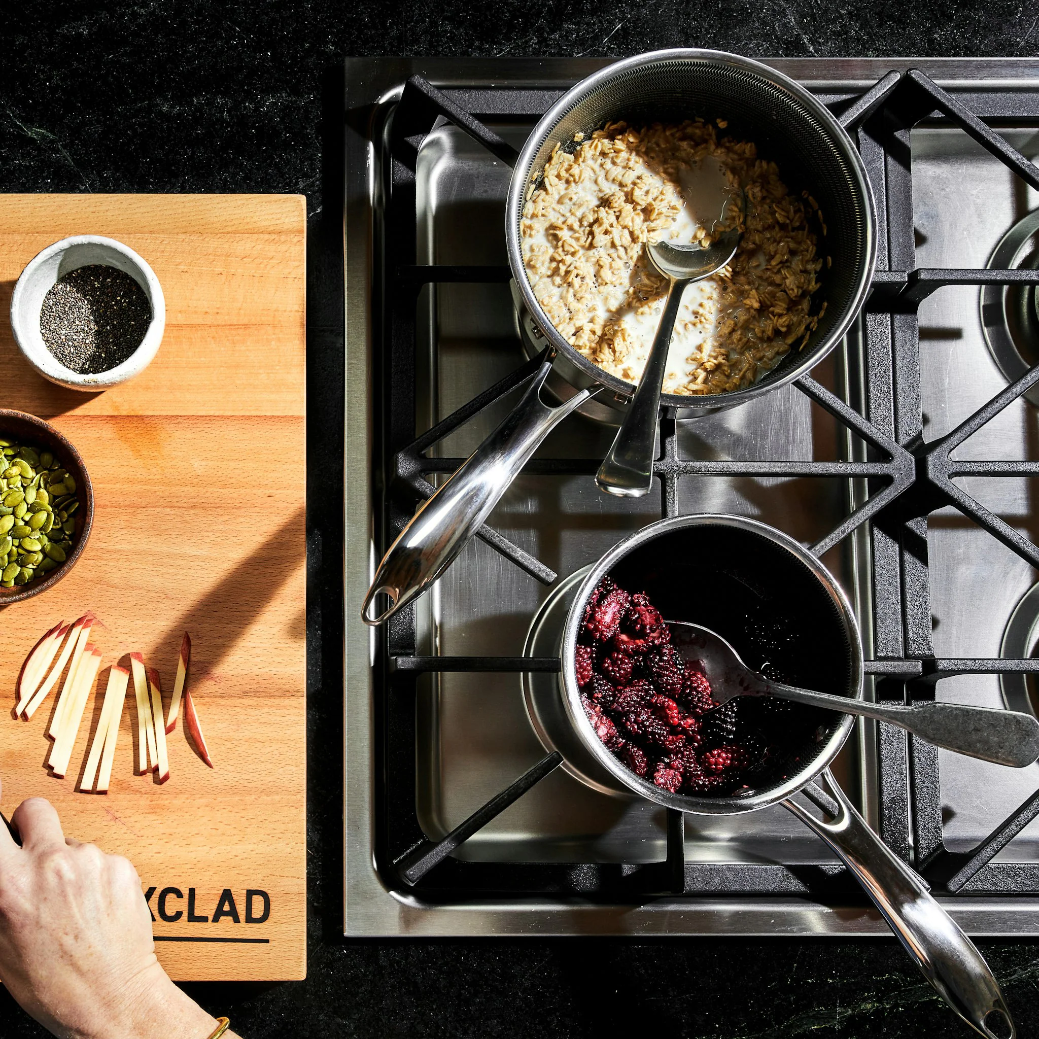 Hybrid Saucepan with Lid, 1-Qt - Image 8